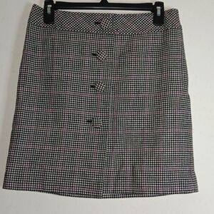 Ann Taylor LOFT Plaid women's skirt Size zipper Size 2